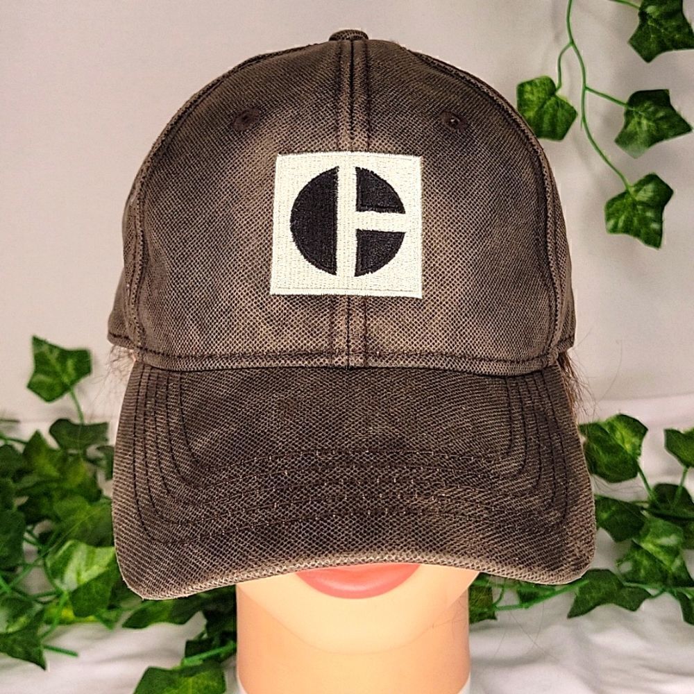 CAT. Ball Cap. Brushed Denim. OSFA. EUC